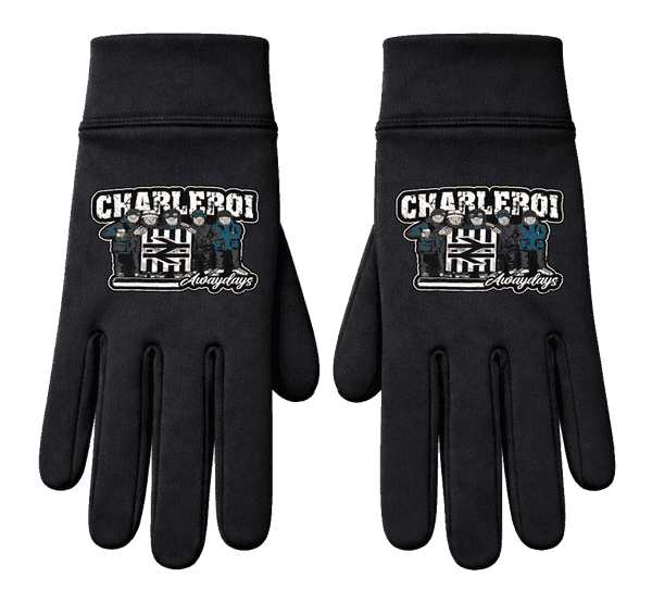 Charleroi awaydays Handschoenen
