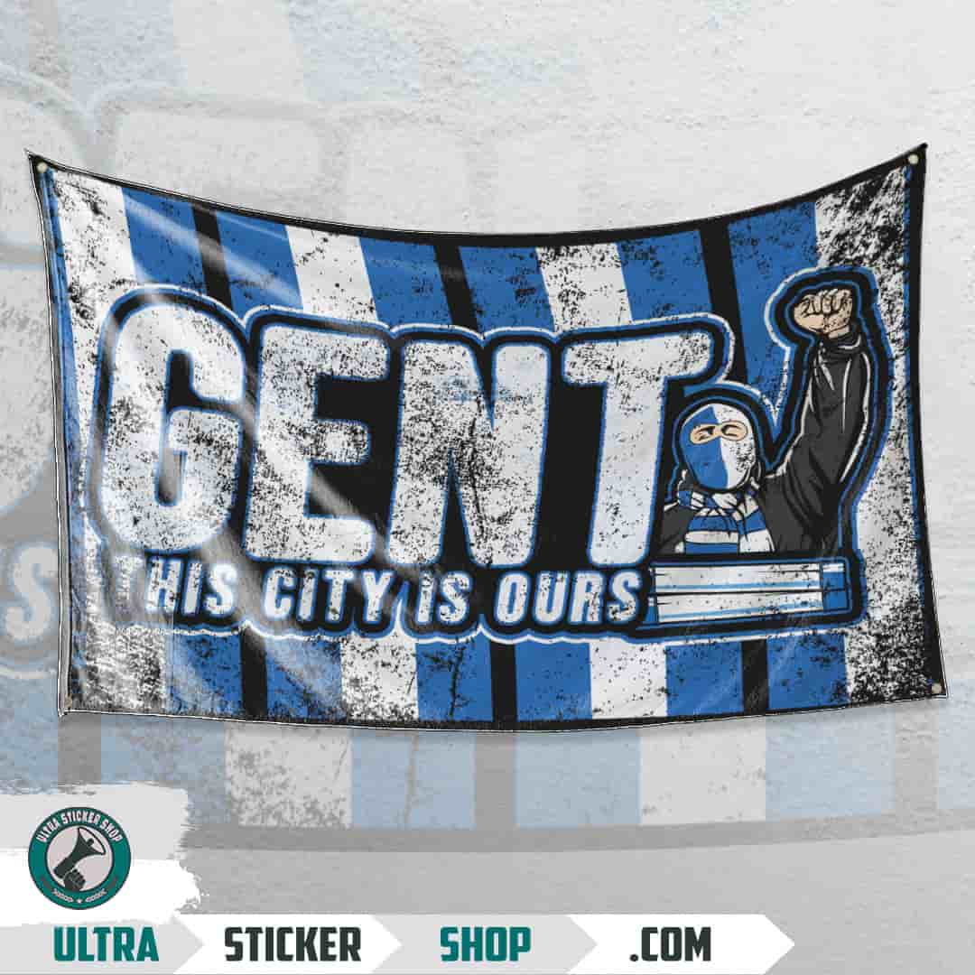 Gent this city is ours Vlag