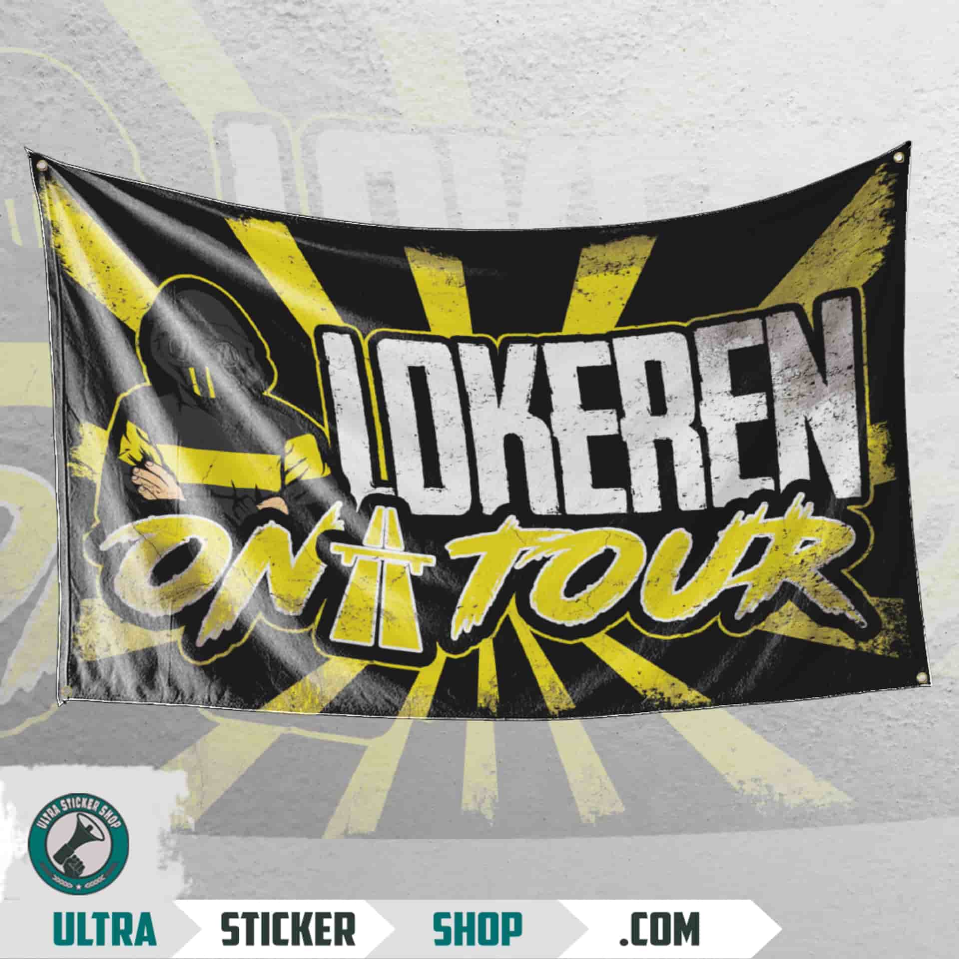 Lokeren on tour Vlag