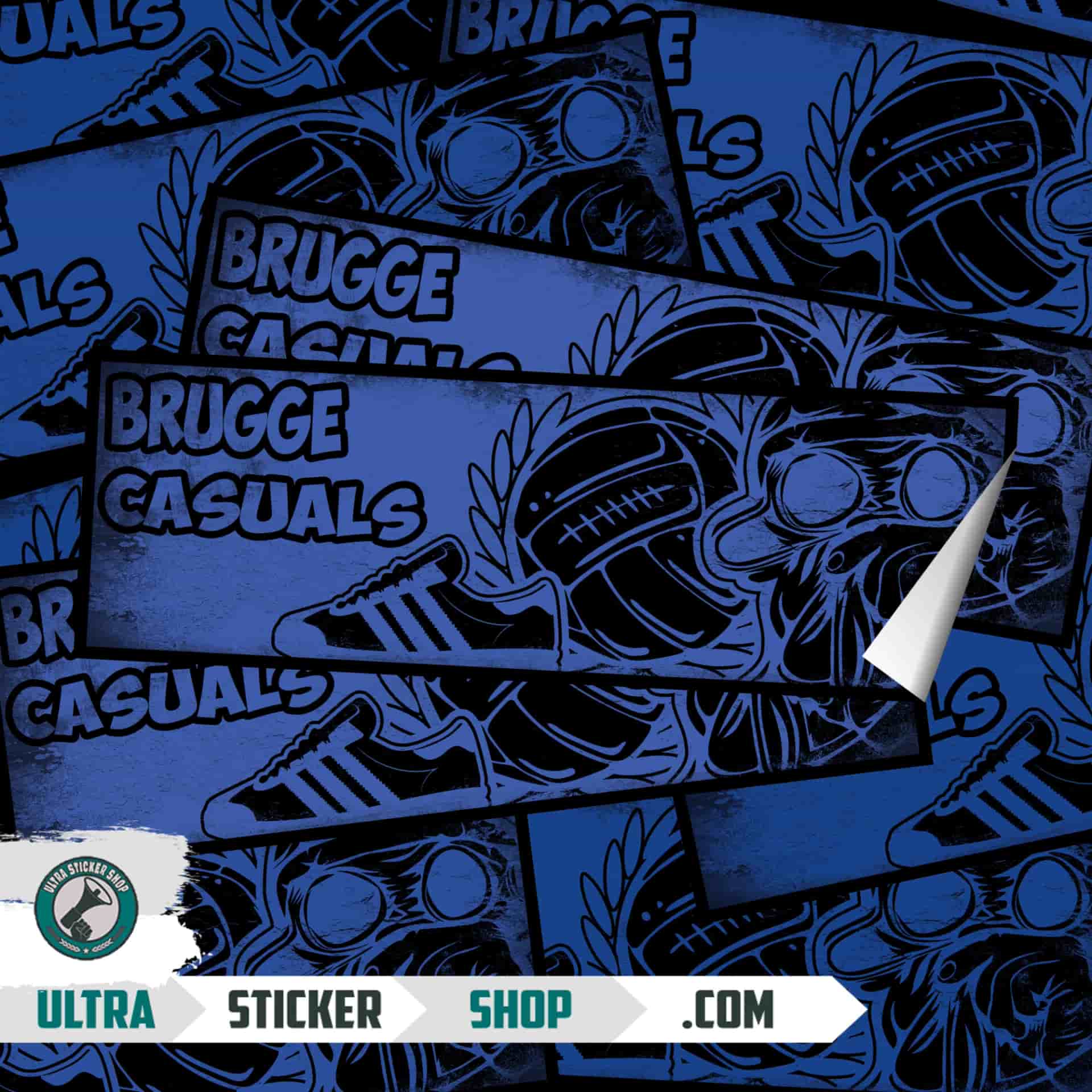 Brugge casuals Autocollants