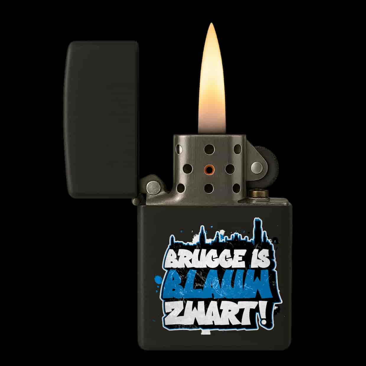 Brugge is blauw zwart! Allume-feu