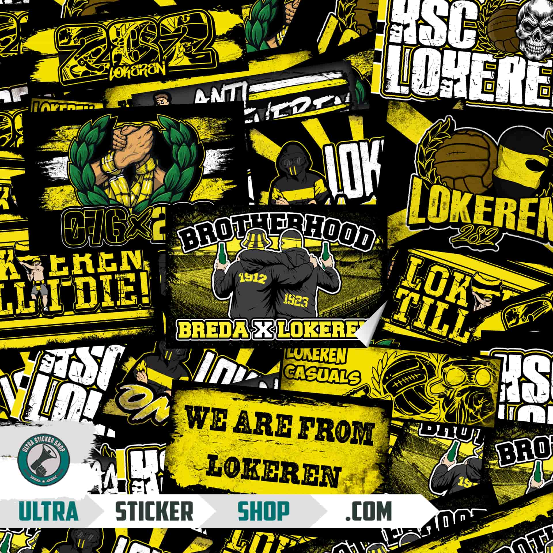 KSC Lokeren Sticker-Mix
