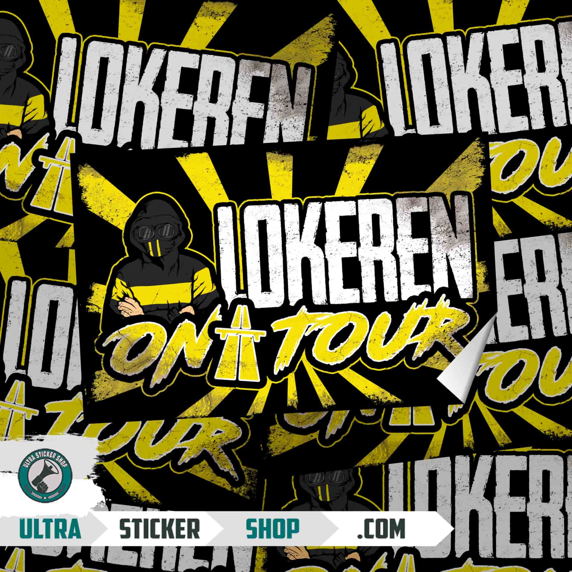 Lokeren on tour Stickers