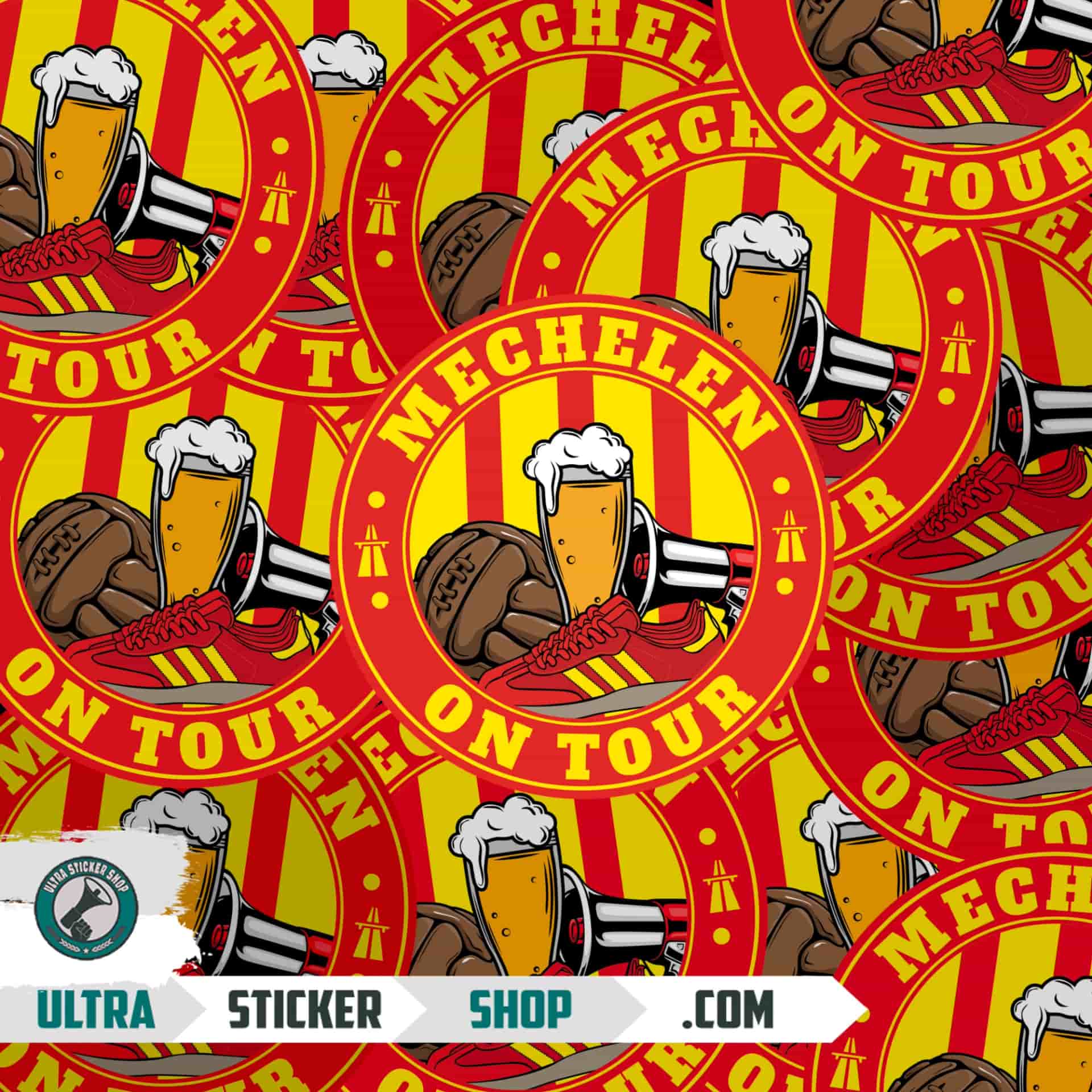 Mechelen on tour Autocollants