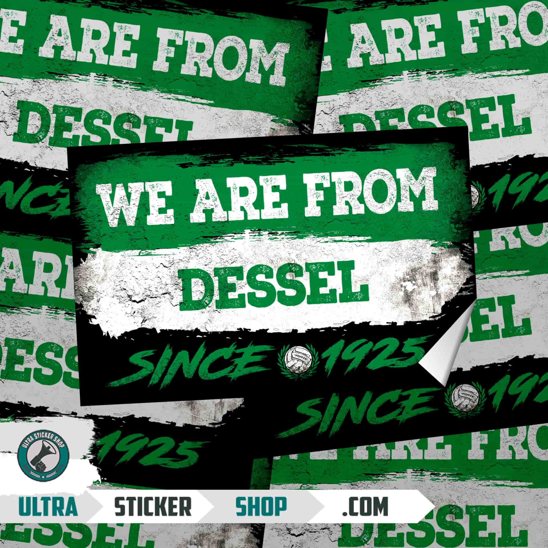 We Are From Dessel 1925 Stickers