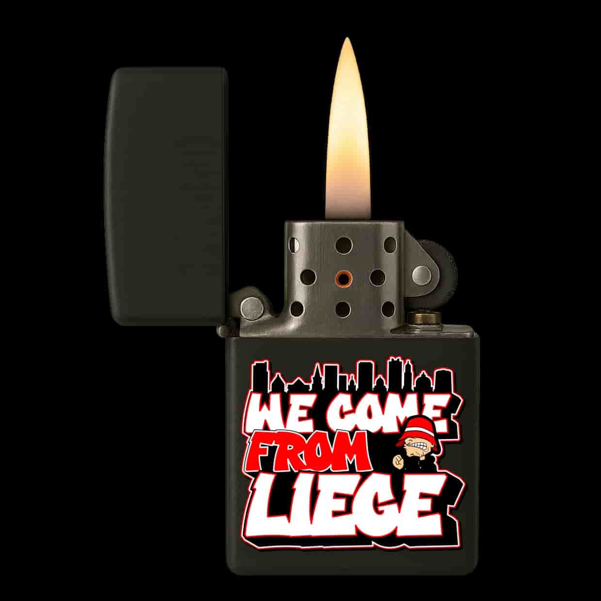 We come from Liege Allume-feu