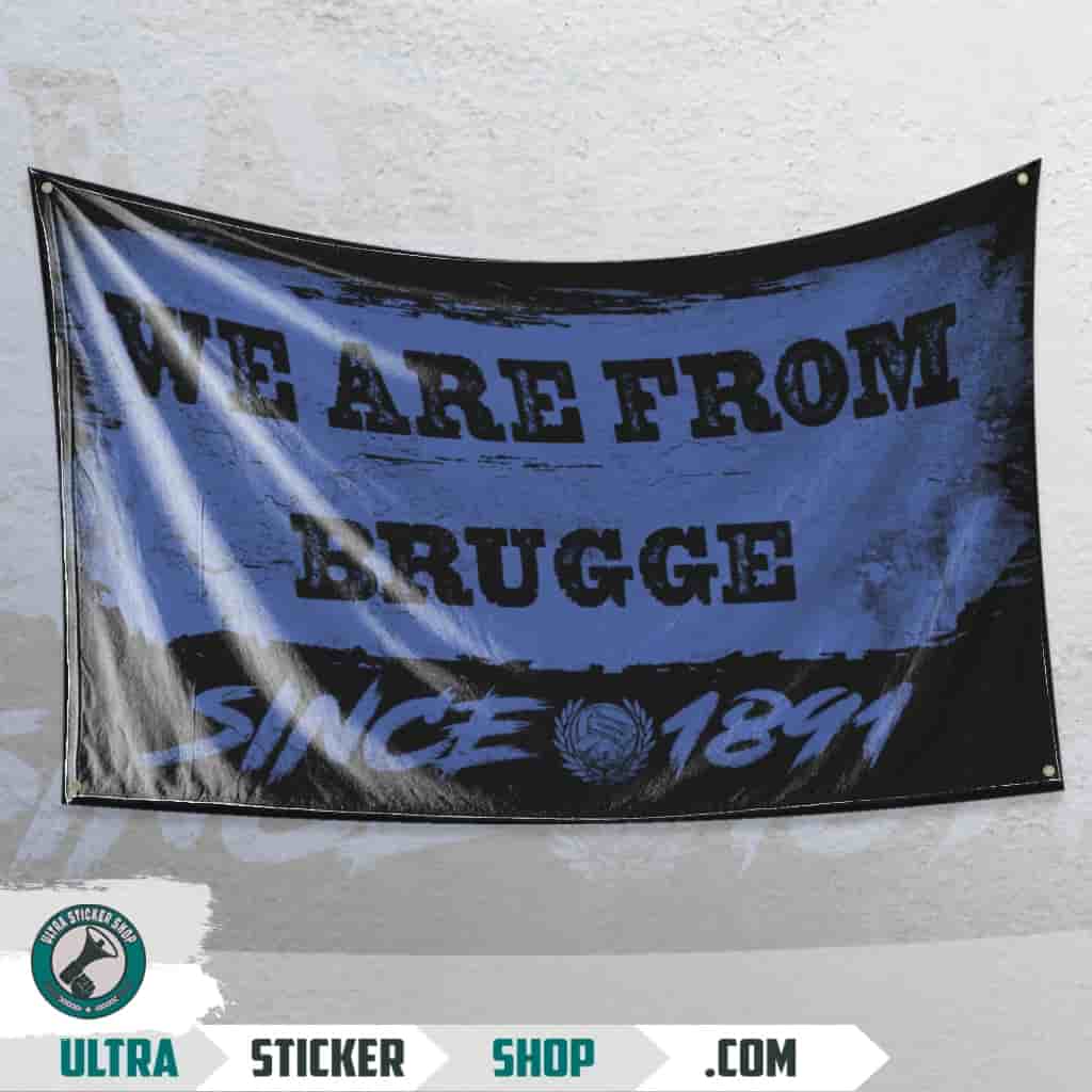 We are from Brugge since 1891 Drapeau