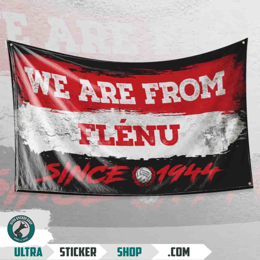 We Are From Flénu 1944 Vlag