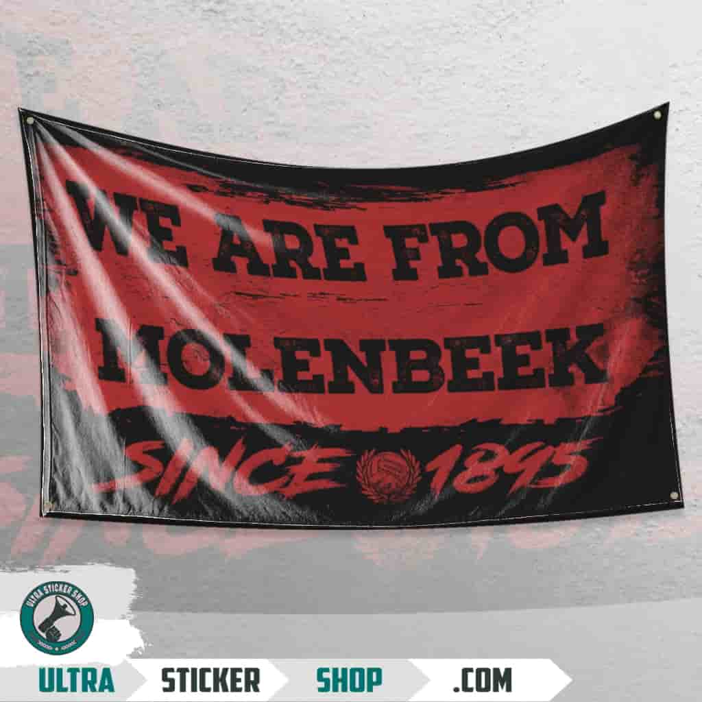 We are from Molenbeek since 2015 Vlag