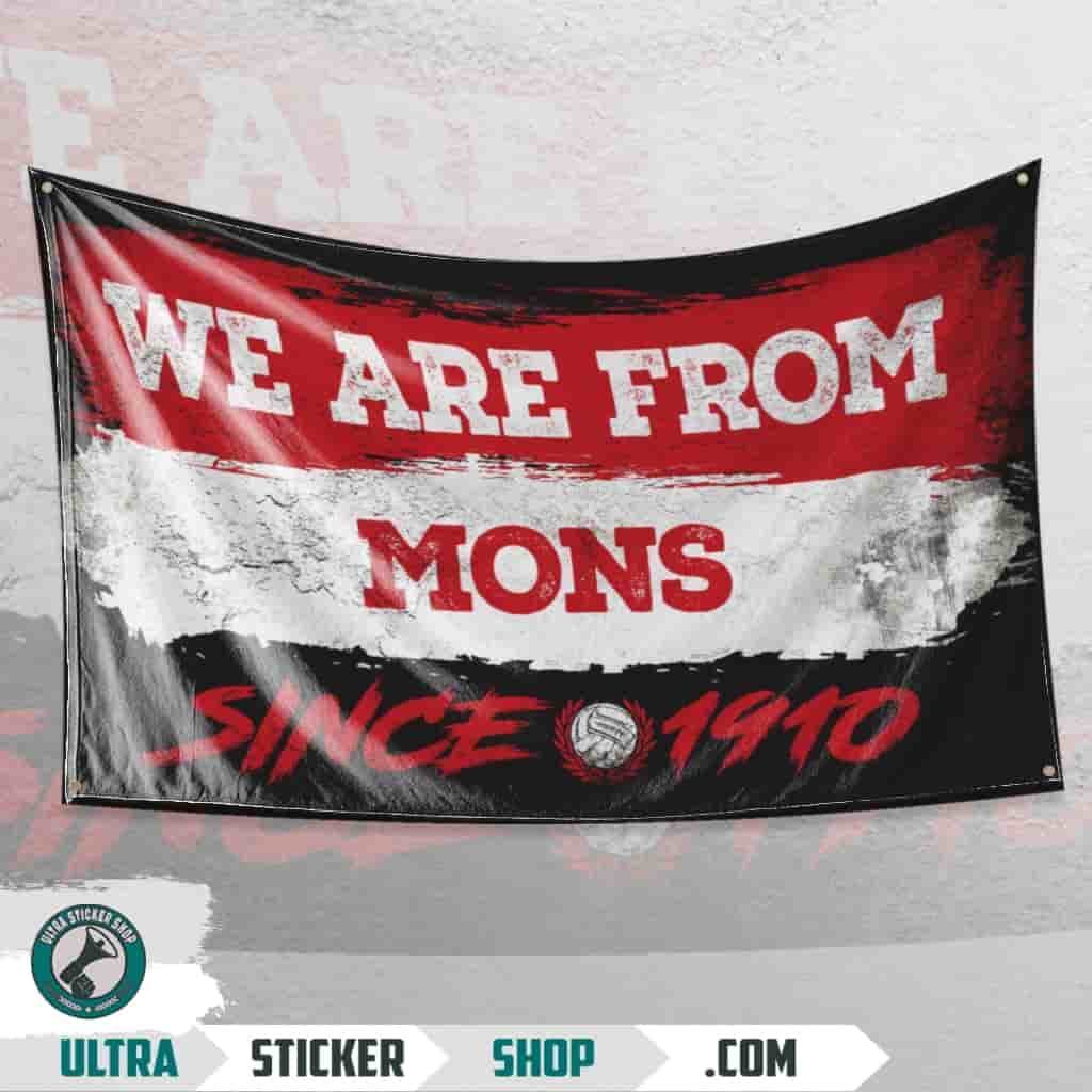 We Are From Mons 1910 Vlag