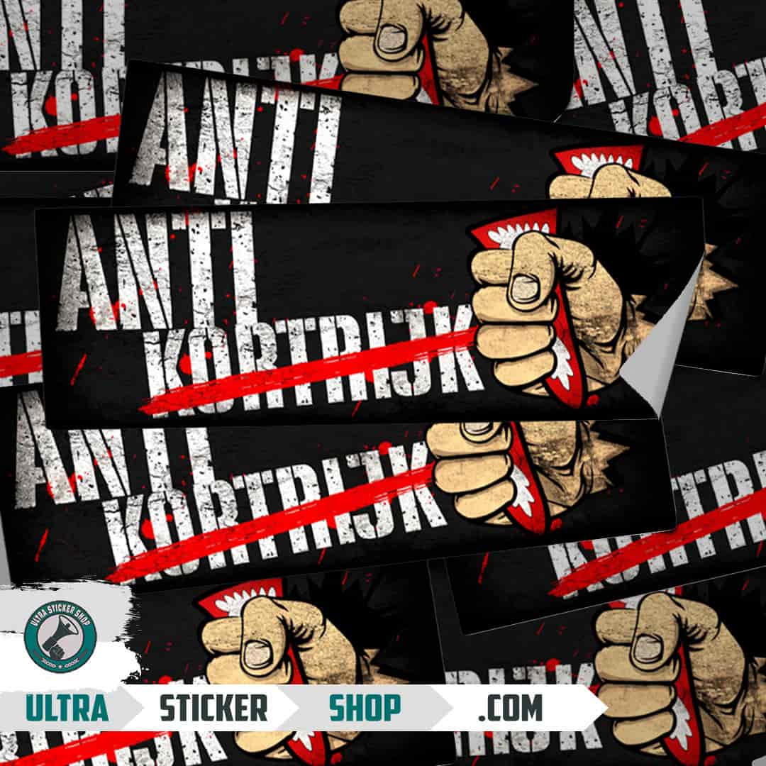 Anti Kortrijk Autocollants