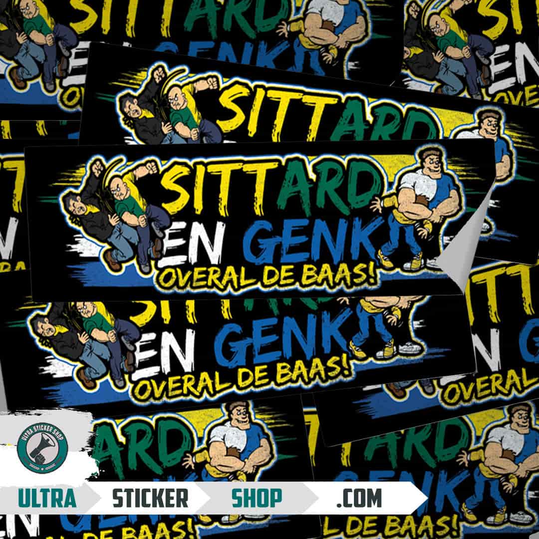 Sittard en Genk overal de baas! Autocollants