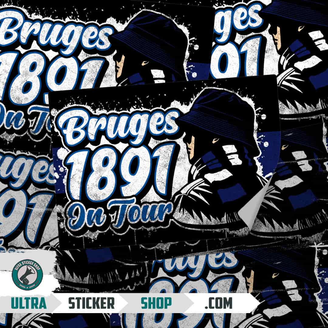 Bruges 1891 on tour Autocollants