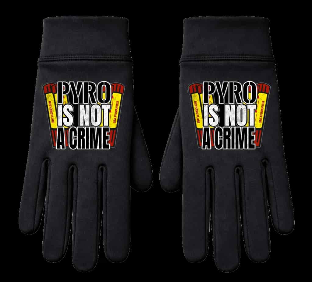Pyro is not a crime Handschoenen