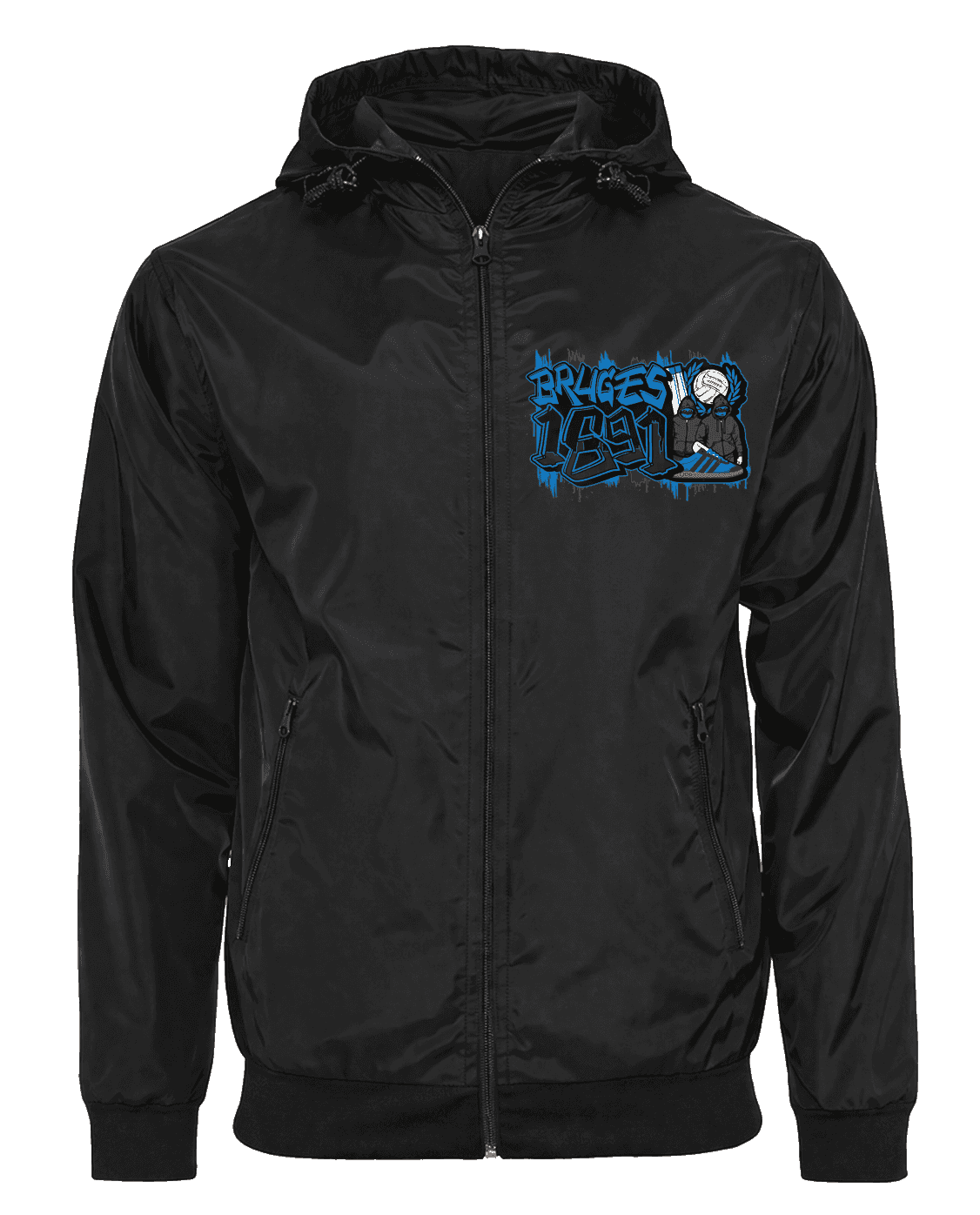 Bruges 1891 Veste avec cagoule amovible