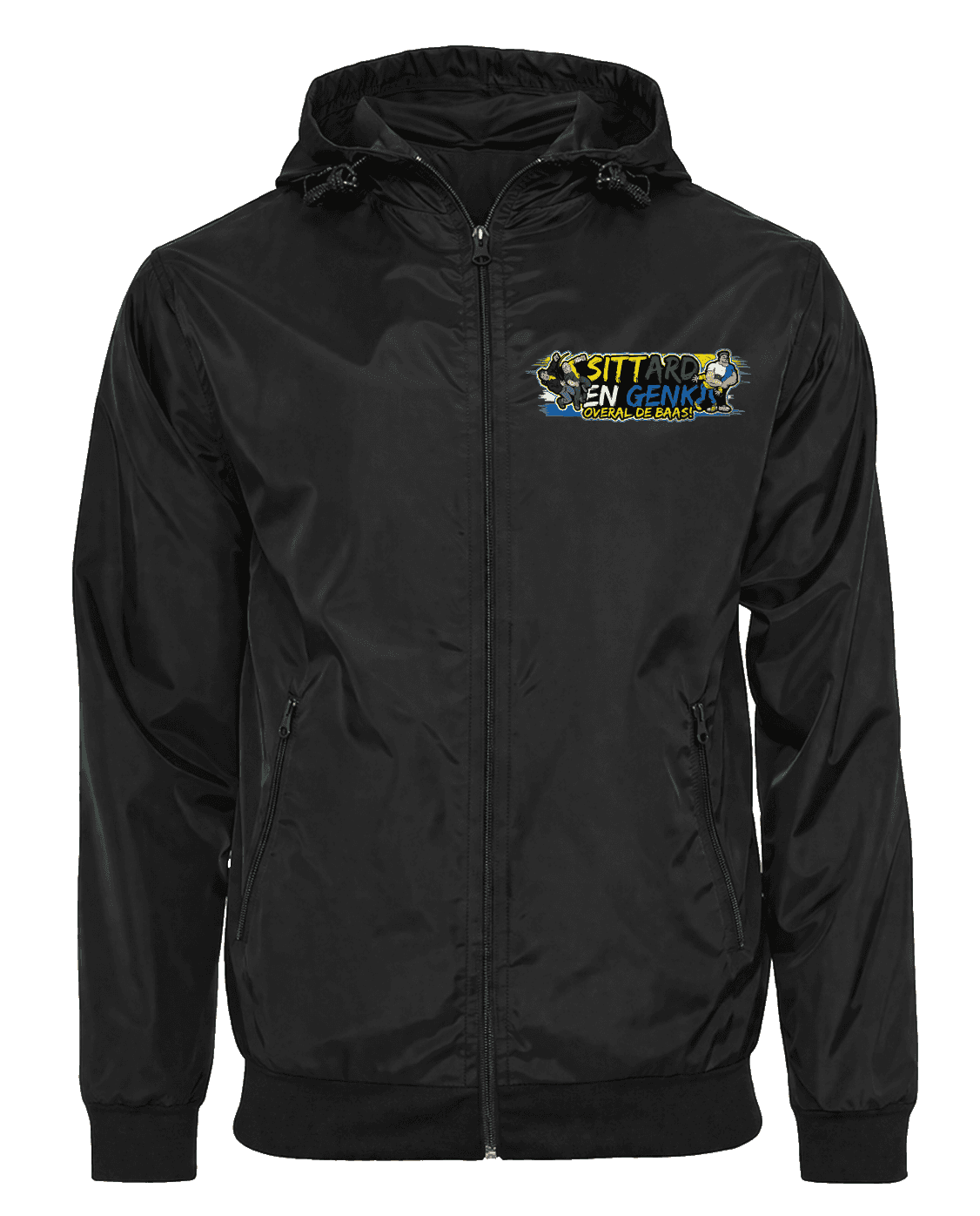 Sittard en Genk overal de baas! Veste avec cagoule amovible
