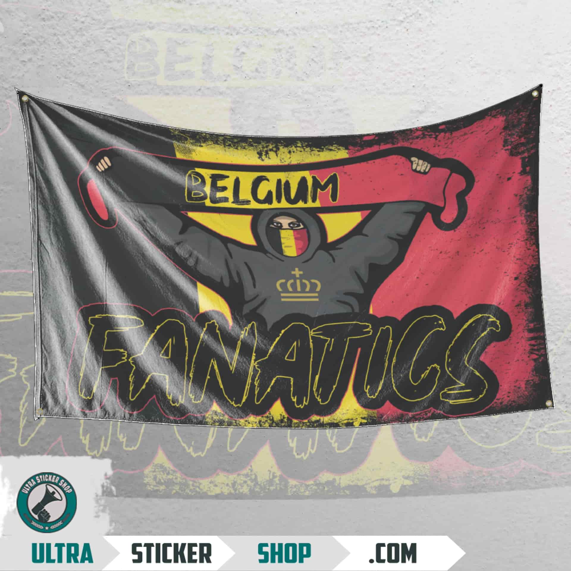 Belgium fanatics Vlag