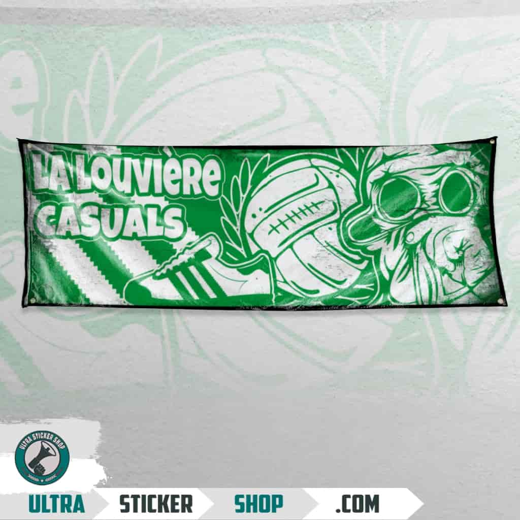 La Louvière casuals Drapeau