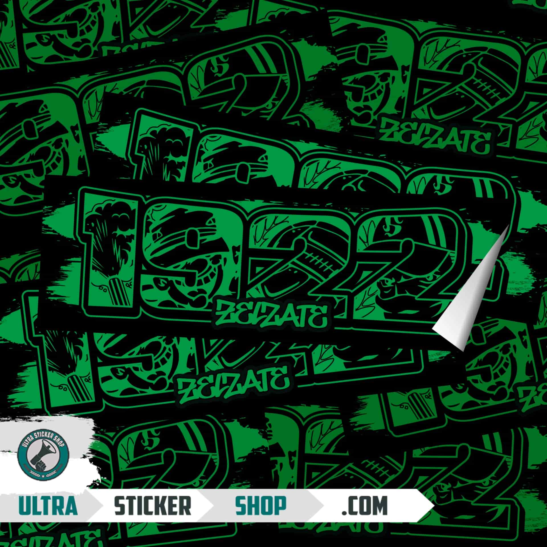 1922 Zelzate Stickers