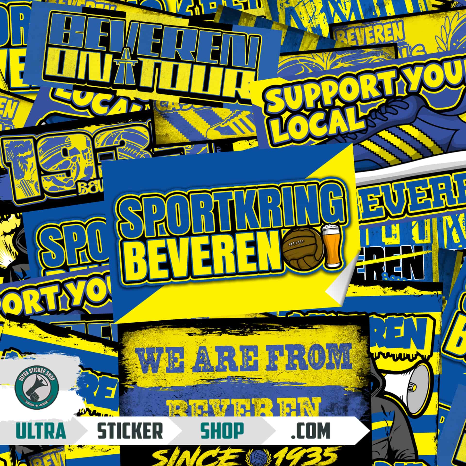 Beveren Sticker-Mix