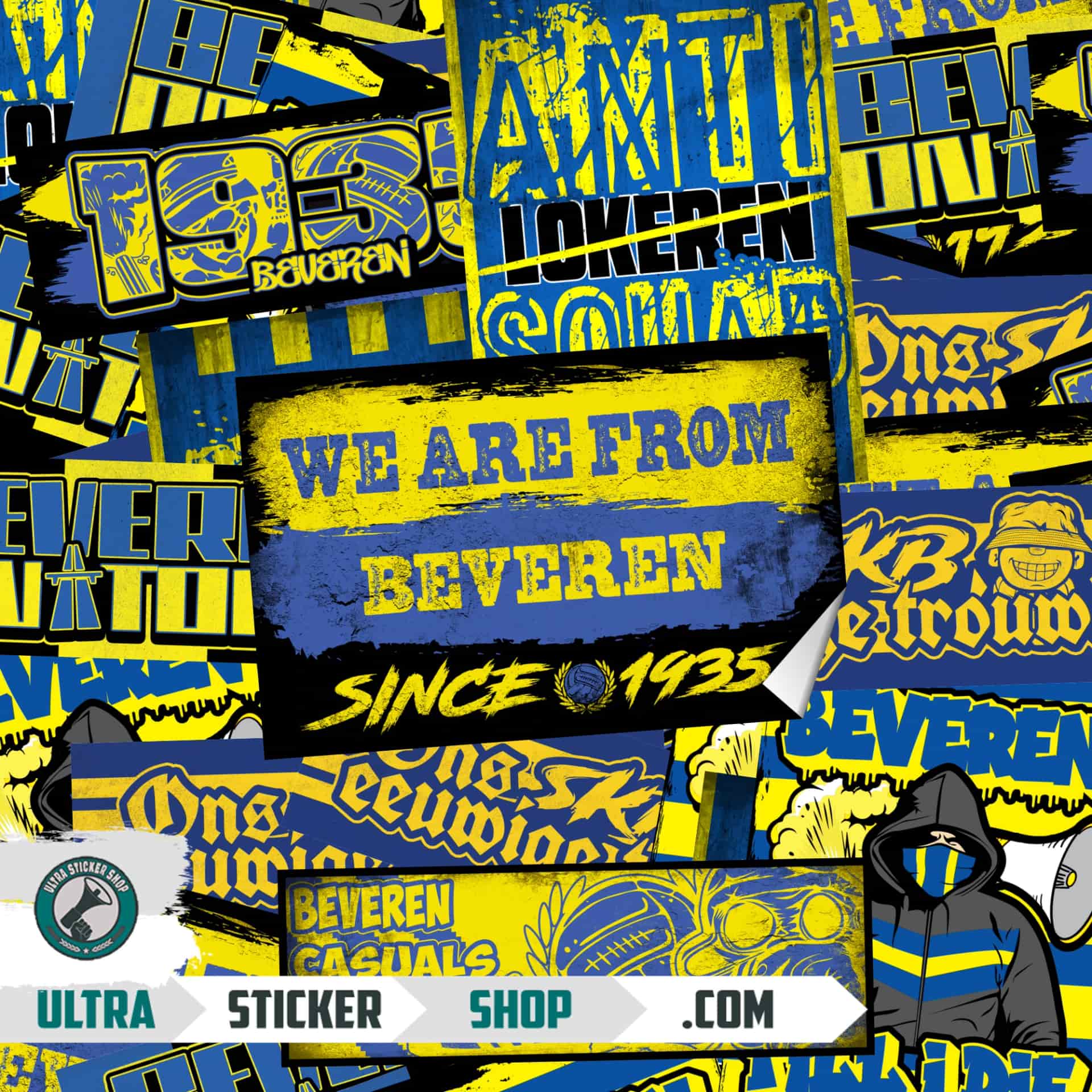 Beveren Sticker-Mix