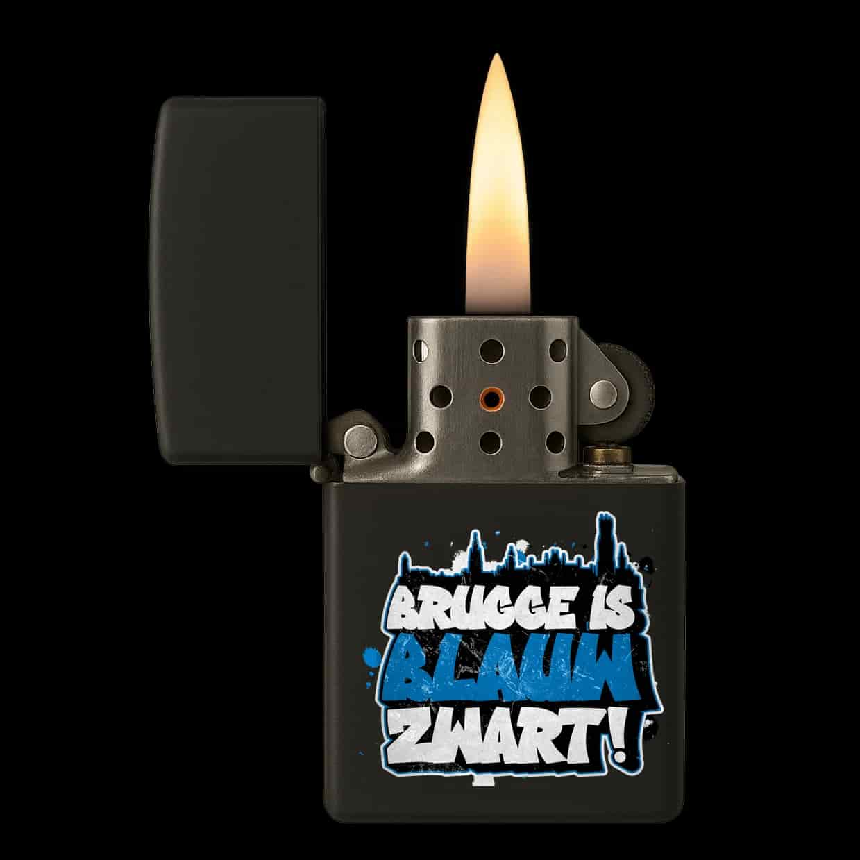 Brugge is blauw zwart! Allume-feu