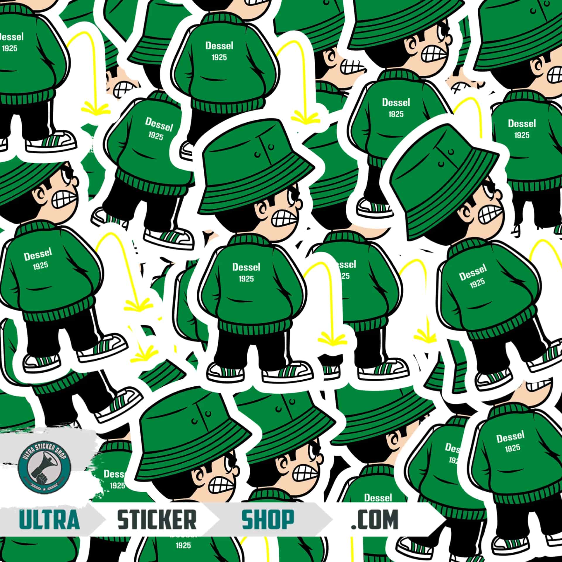 Dessel 1925 Pee Kid Stickers