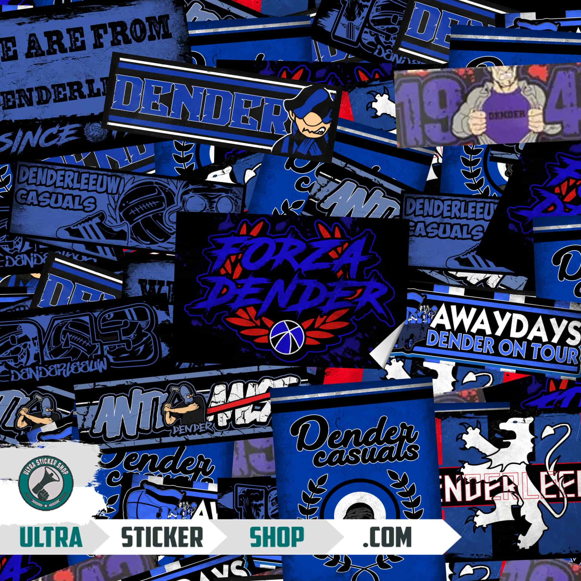 FCV Dender Sticker-Mix