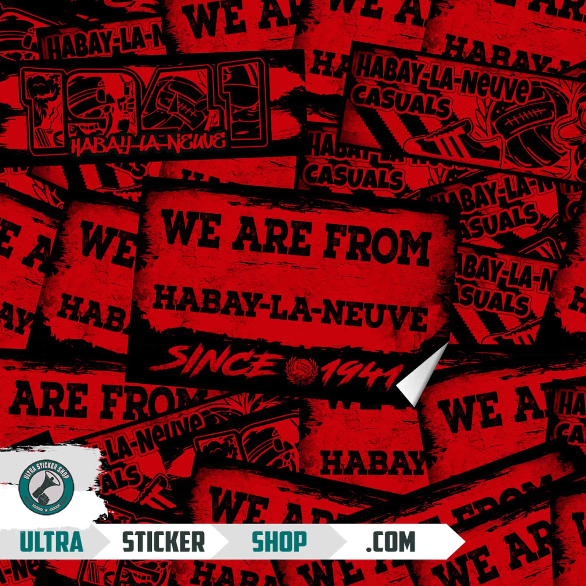 Habay-la-Neuve Sticker-Mix