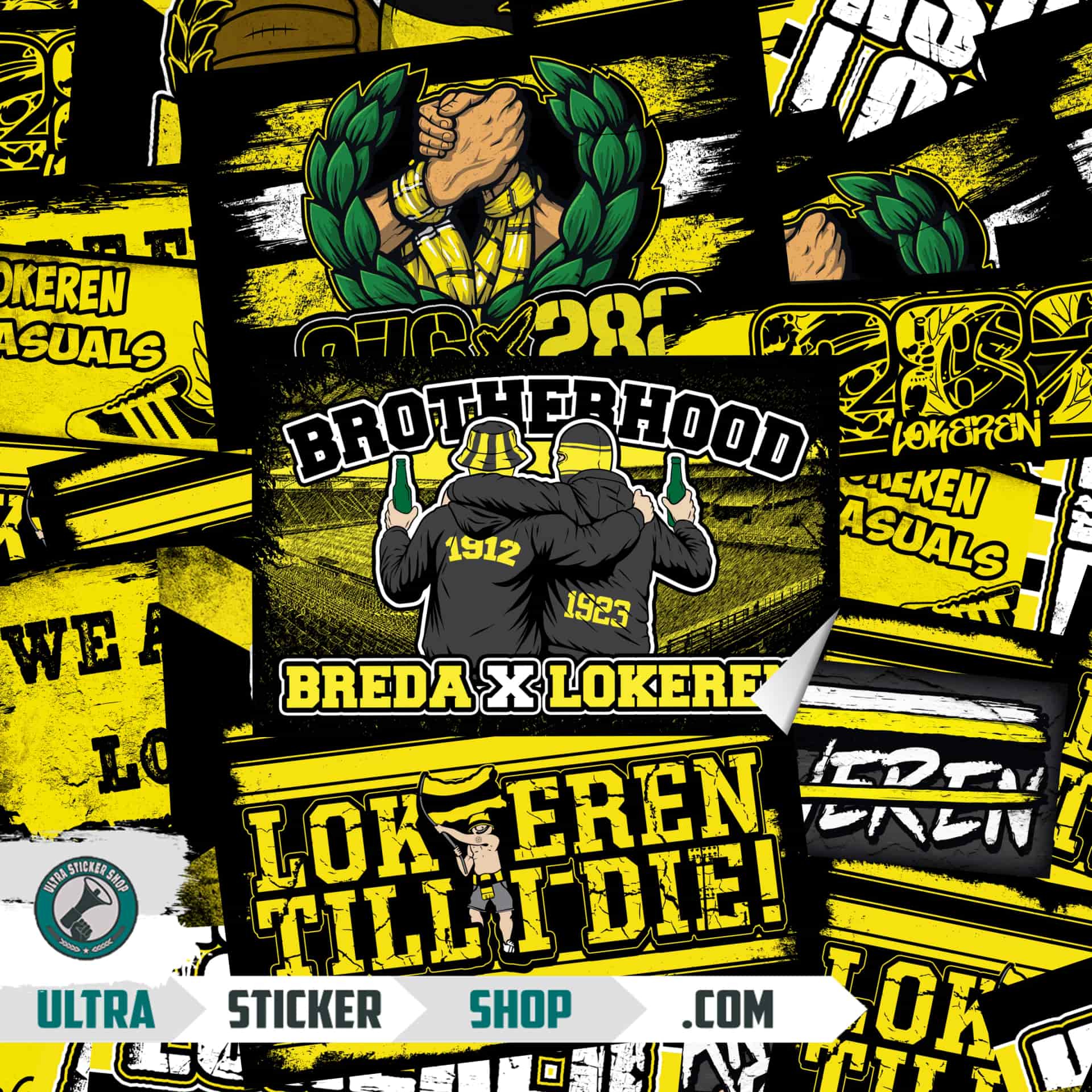 KSC Lokeren Sticker-Mix