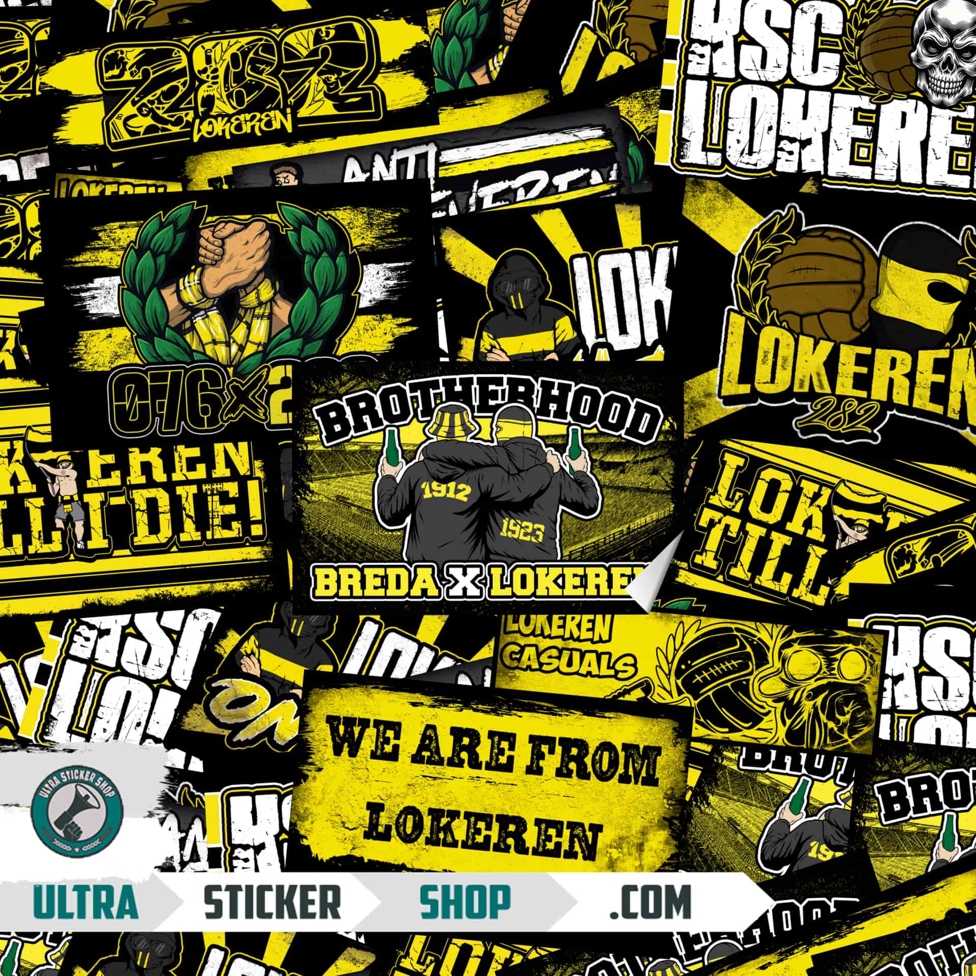 KSC Lokeren Sticker-Mix