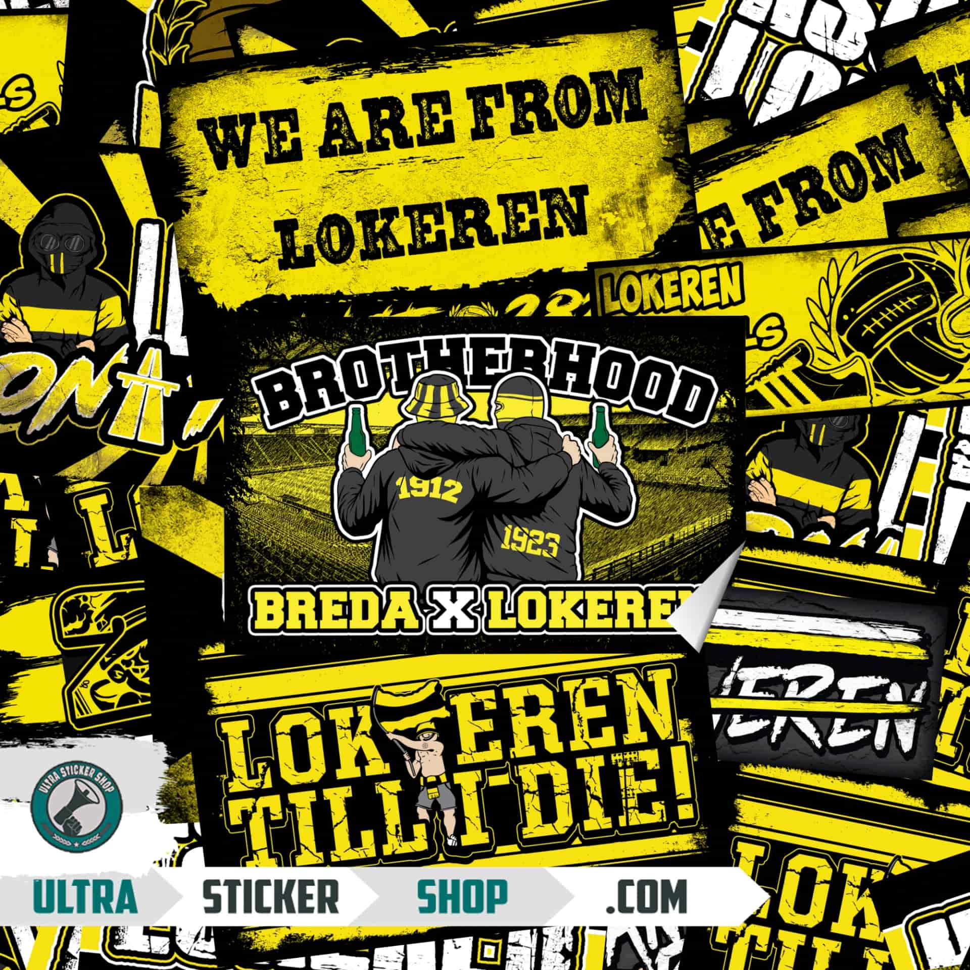 KSC Lokeren Sticker-Mix