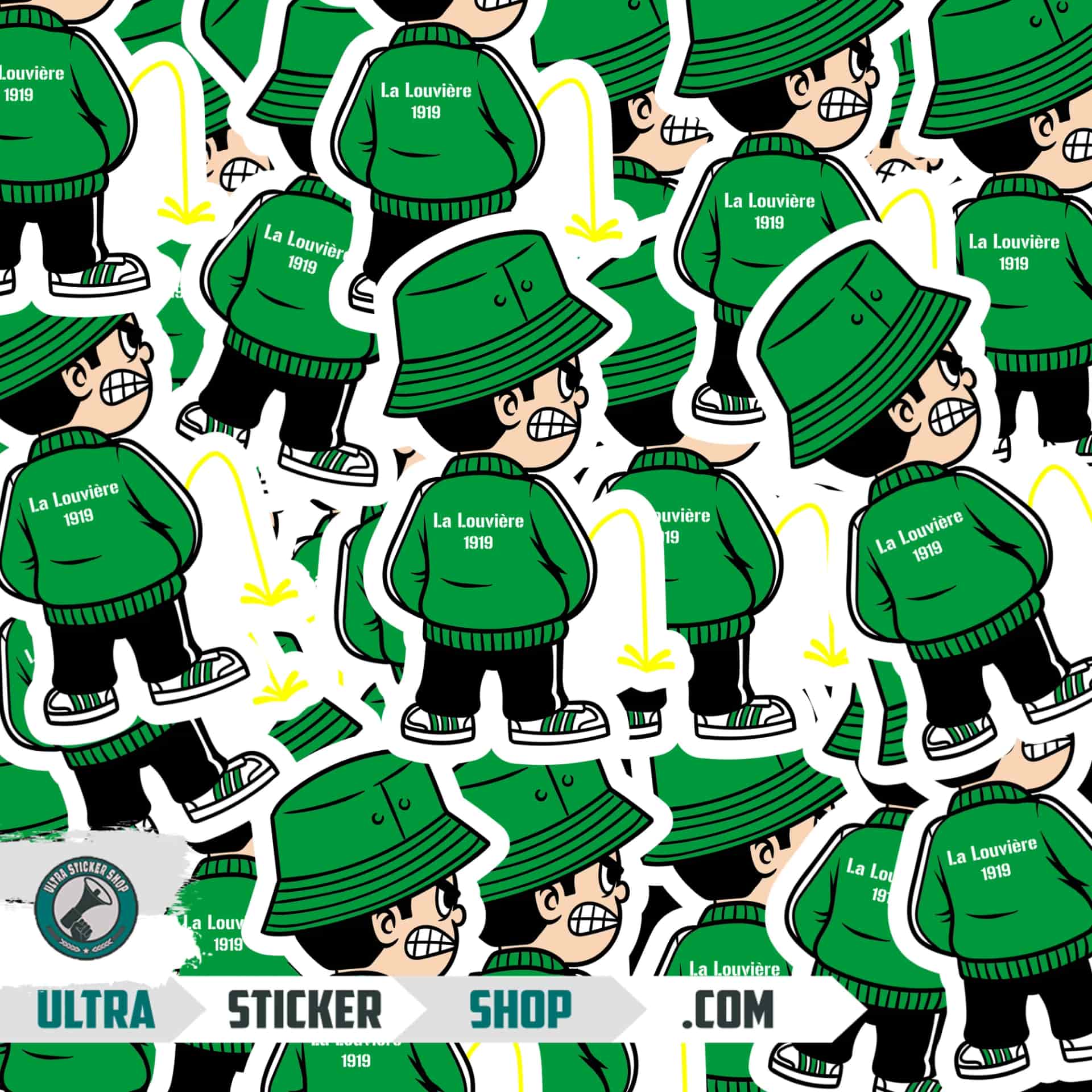 La Louvière 2017 Pee Kid Stickers