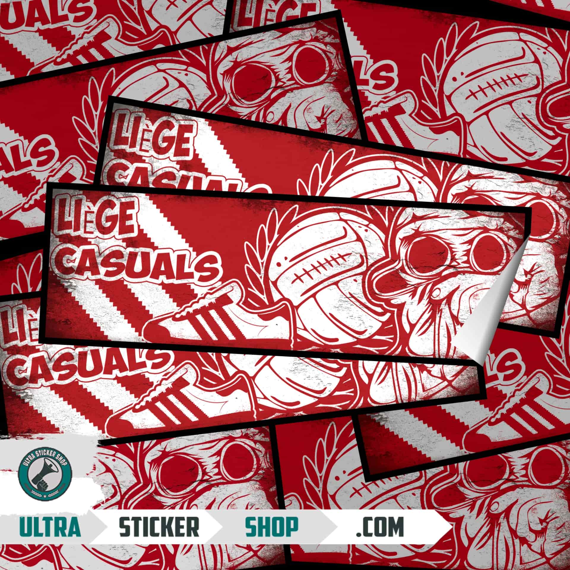Liège casuals Autocollants
