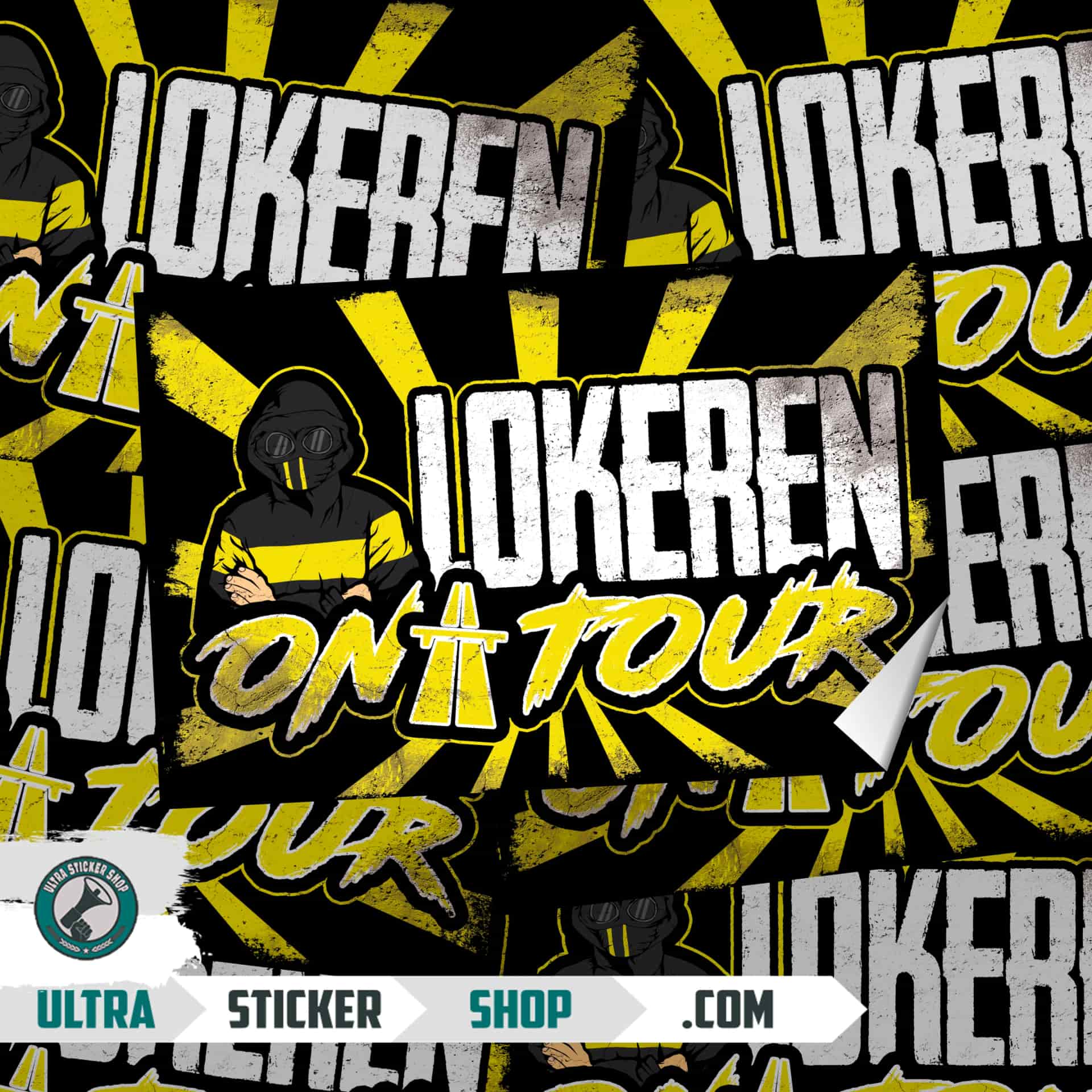Lokeren on tour Stickers