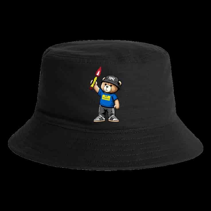 Merelbeke 1942 bear Bucket Hat