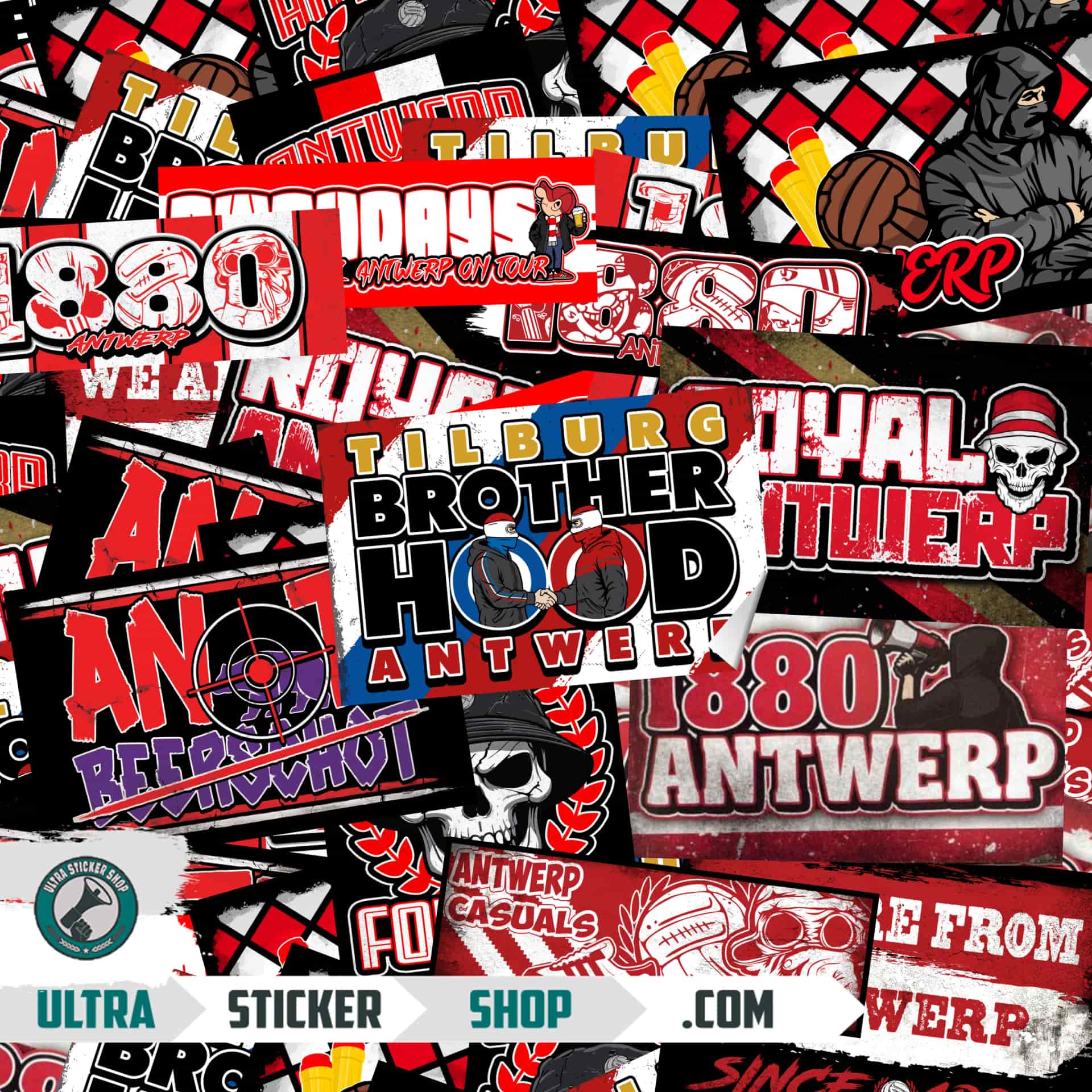 Royal Antwerp Sticker-Mix