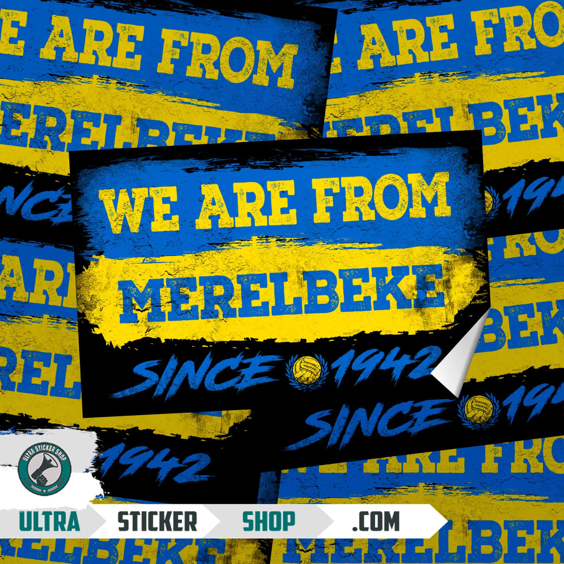 We Are From Merelbeke 1942 Stickers