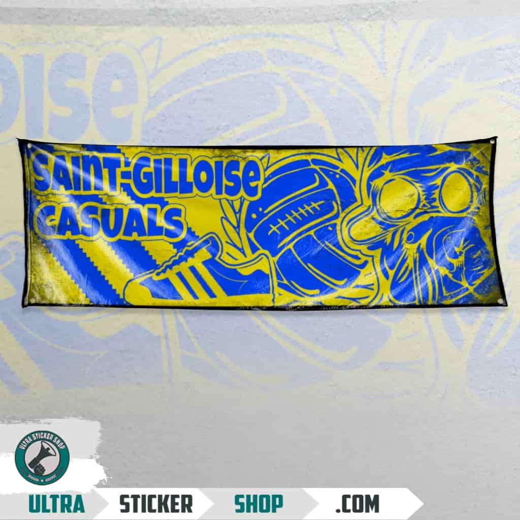 Saint-Gilloise casuals Drapeau