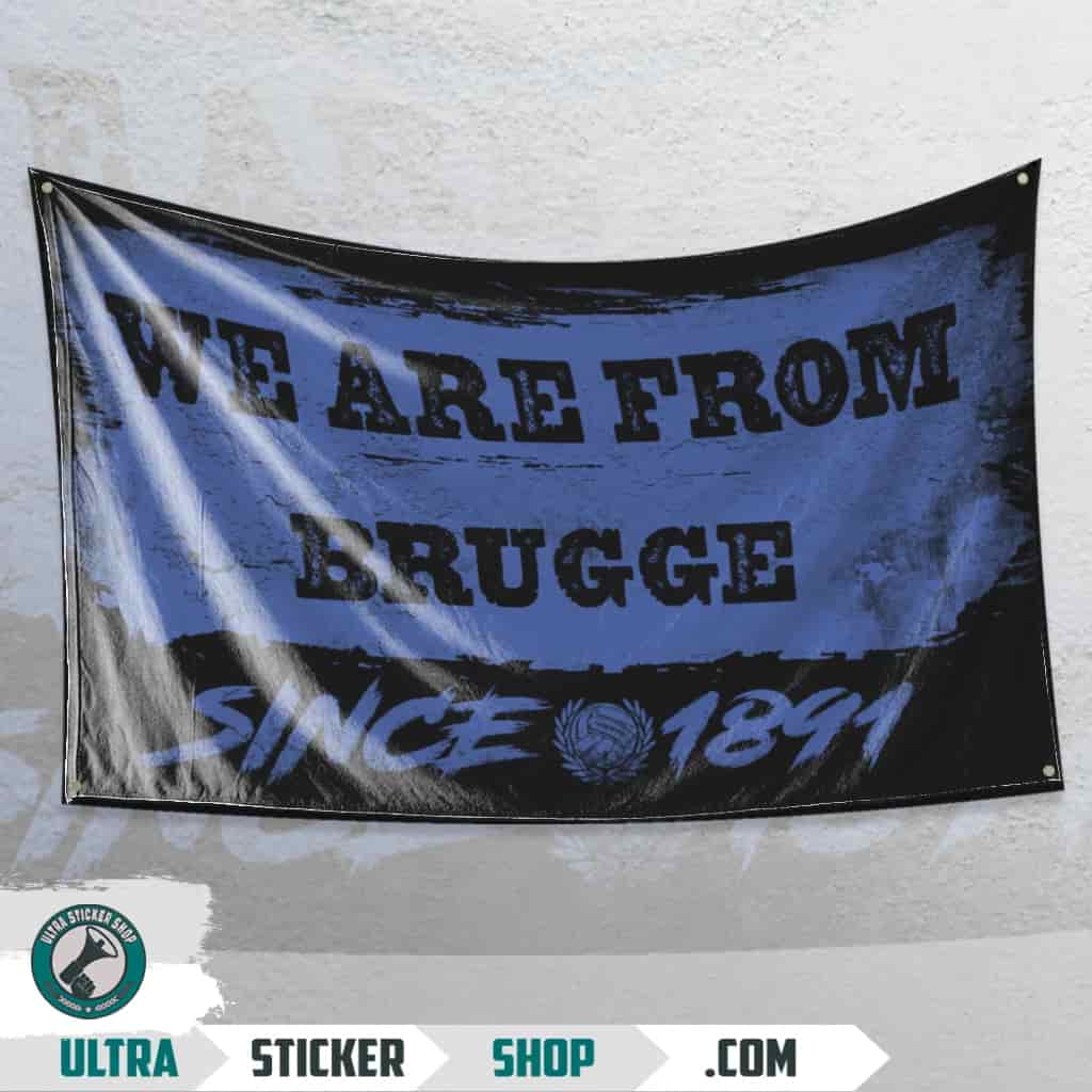 We are from Brugge since 1891 Drapeau
