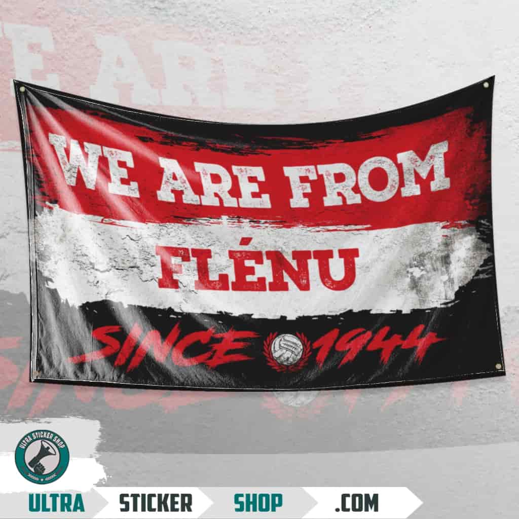 We Are From Flénu 1944 Vlag