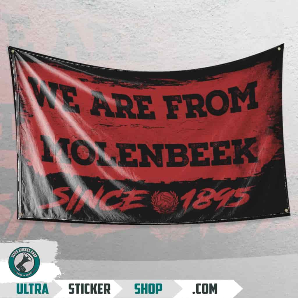 We are from Molenbeek since 2015 Vlag