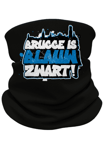 Brugge is blauw zwart! Nekwarmer