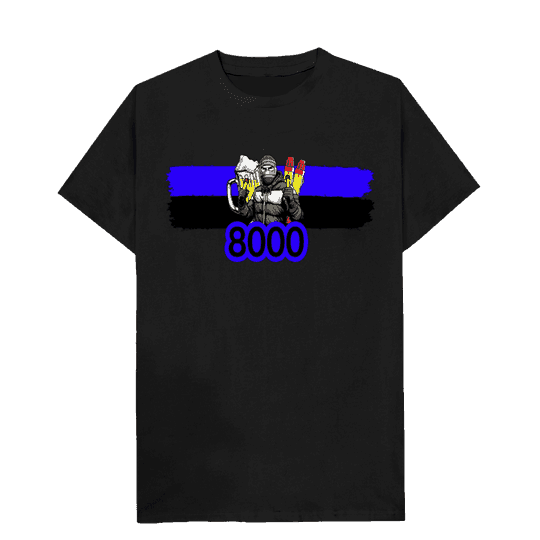 8000 T-shirt