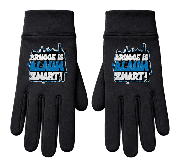 Brugge is blauw zwart! Handschoenen