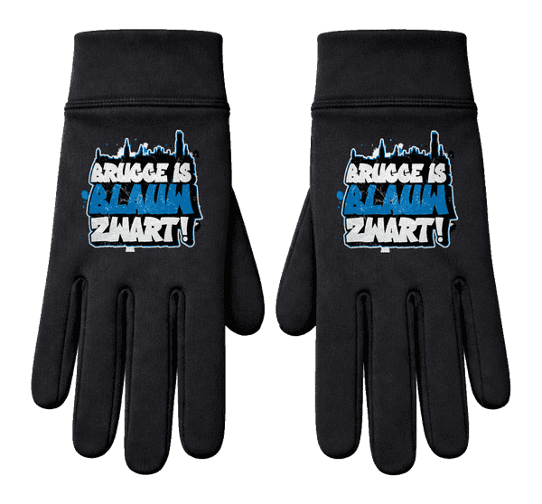 Brugge is blauw zwart! Handschoenen