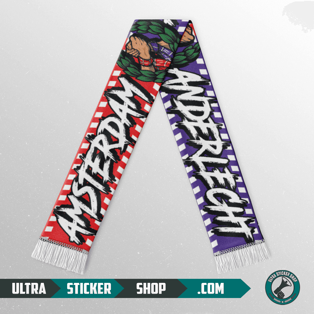 Amsterdam X Anderlecht Écharpe
