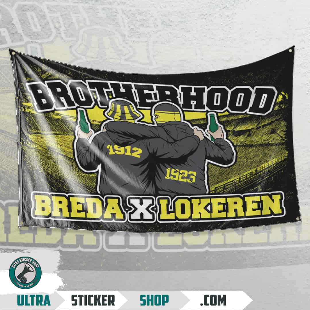 Breda X Lokeren Drapeau