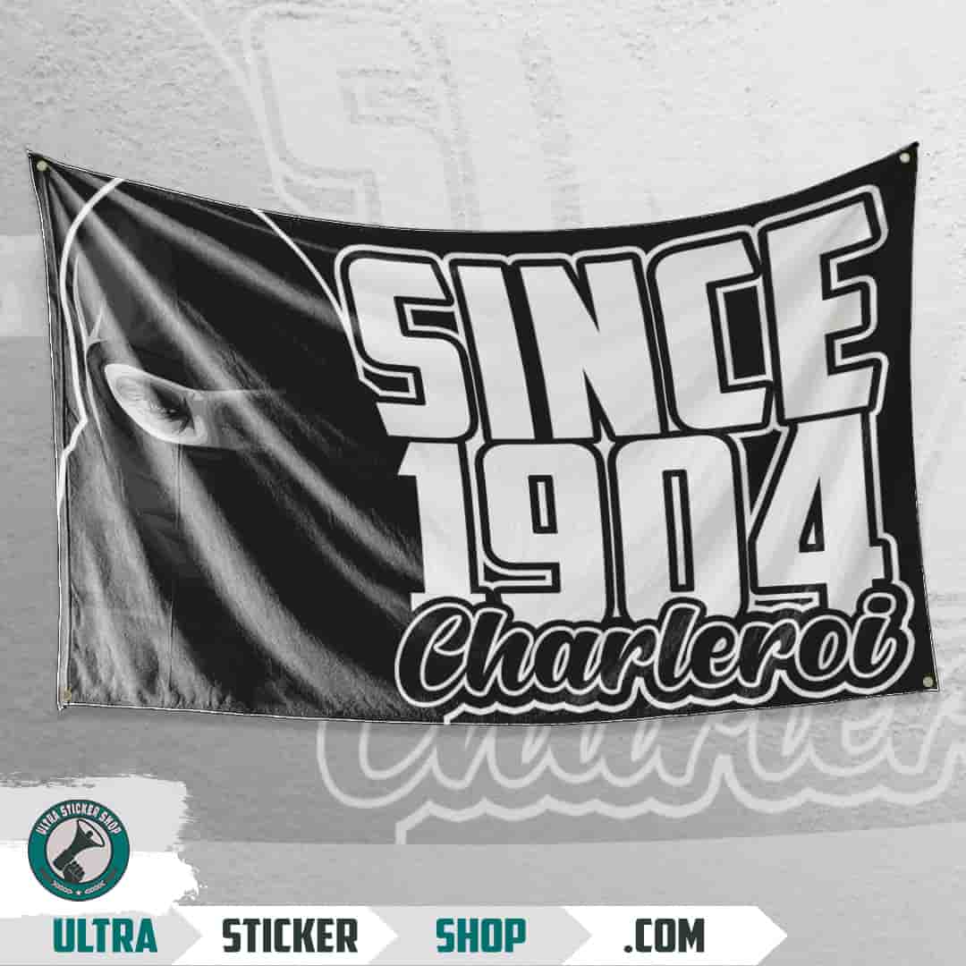 Since 1904 Charleroi Drapeau