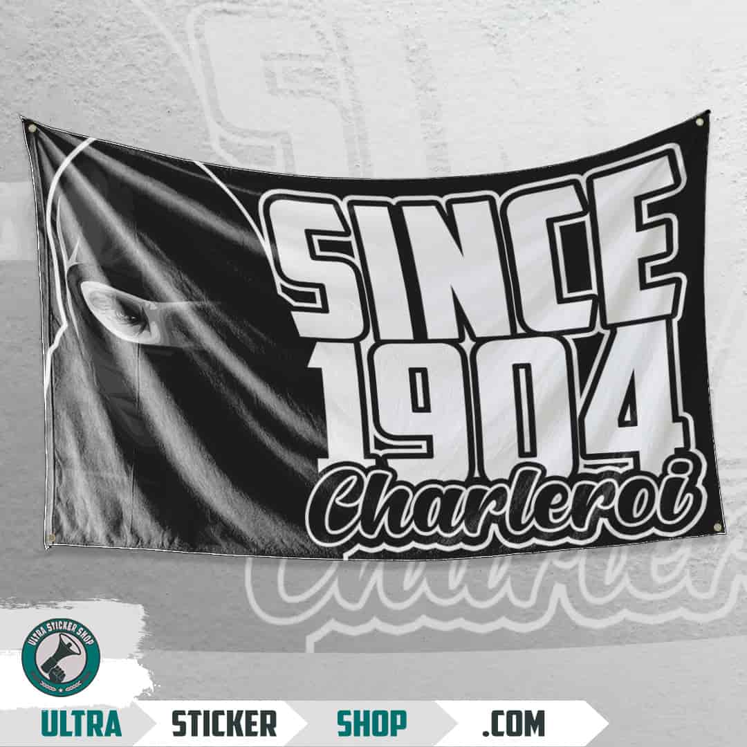 Since 1904 Charleroi Drapeau